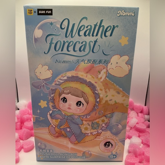 Nommi Weather Forecast “Drizzle”Plush Doll🌧️☔️ - Picture 2 of 3